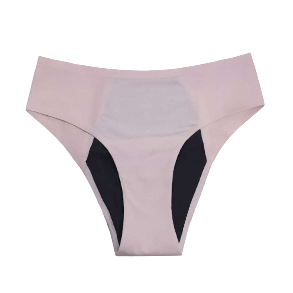 NOVIDADE: Cuecas Sem Costuras Estilo Biquíni à Prova de Fugas (Packs de Absorção Forte)