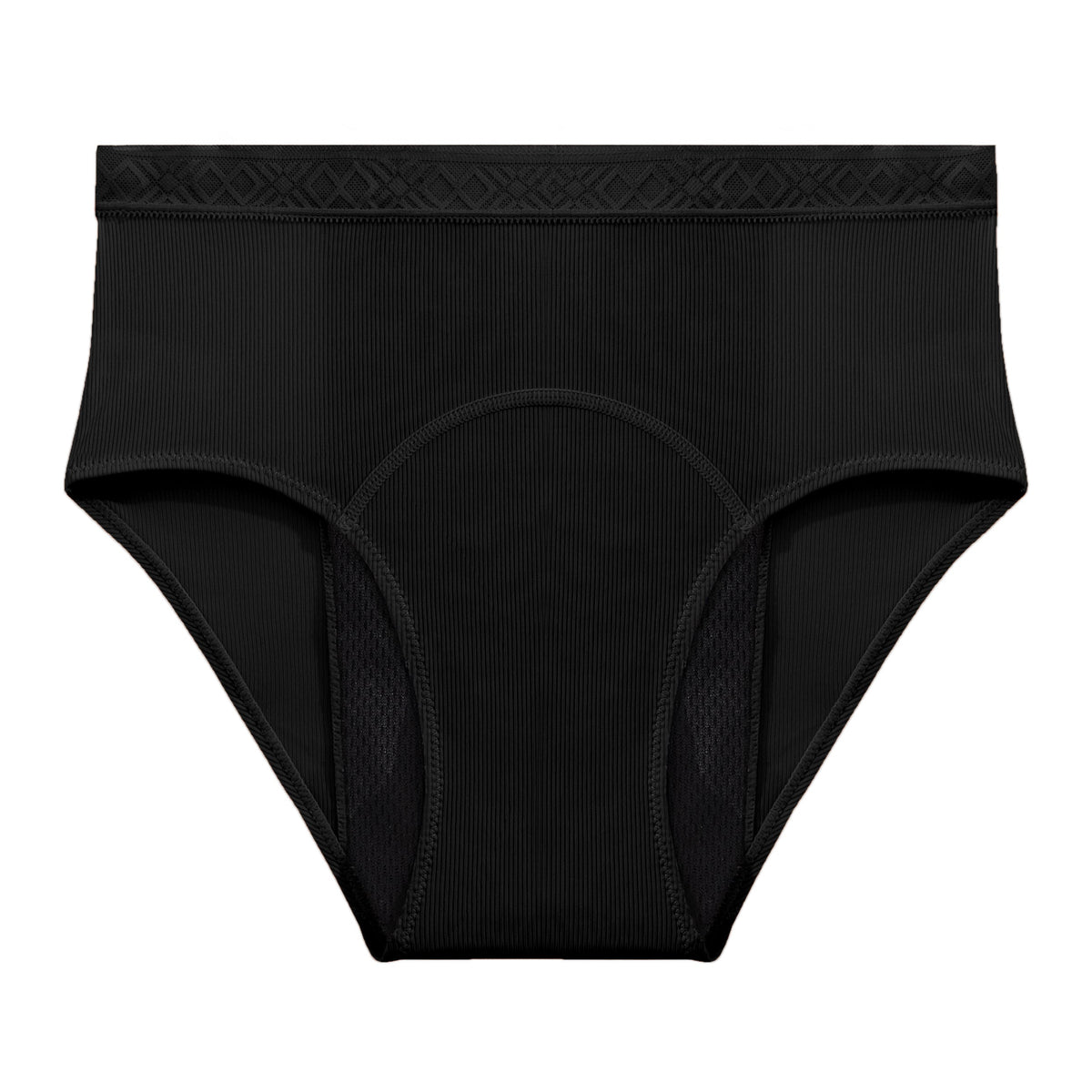 NOVIDADE: Cuecas de Cintura Descida à Prova de Fugas (Packs de Absorção Forte)