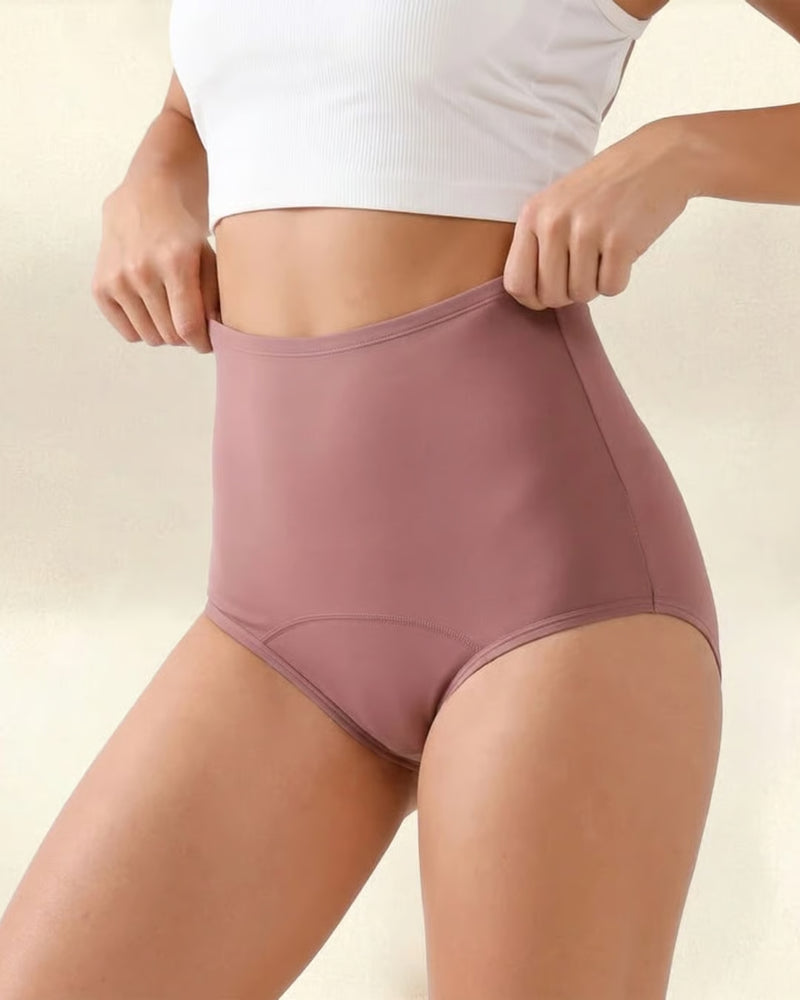 NOVIDADE: Cuecas de Cintura Subida à Prova de Fugas Conforto Extra (Pack de 5)