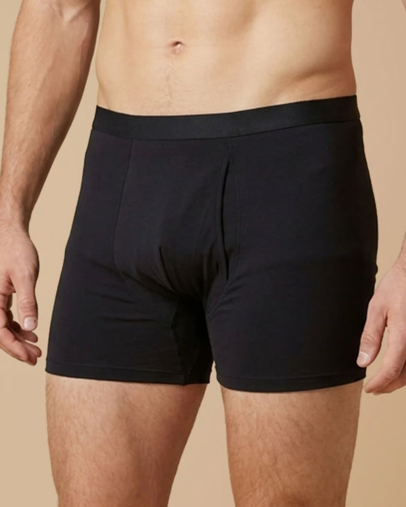 NOVIDADE: Boxers Longos para Homem à Prova de Fugas (Pack de 3)